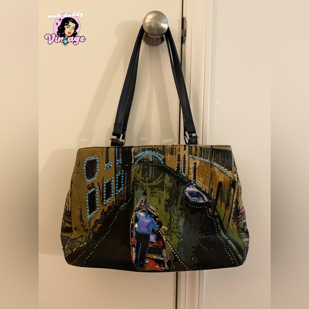 Vintage St. John’s Bay Venice Gondolier Shoulder Bag